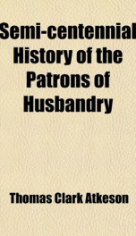 semi centennial history of the patrons of husbandry_cover