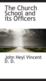 the church school and its officers_cover