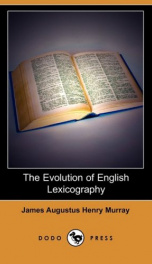 The evolution of English lexicography_cover