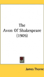 the avon of shakespeare_cover