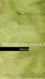 Plutarch's Lives, Volume I_cover