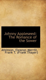 johnny appleseed the romance of the sower_cover