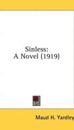 sinless a novel_cover