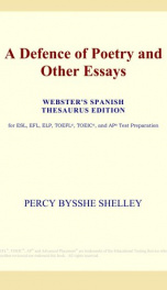 A Defence of Poetry and Other Essays_cover
