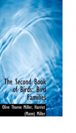 the second book of birds bird families_cover