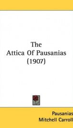 the attica of pausanias_cover