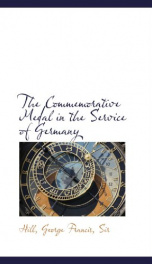 the commemorative medal in the service of germany_cover