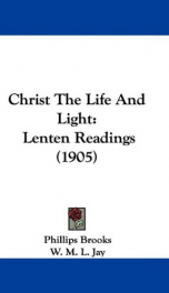 christ the life and light lenten readings_cover