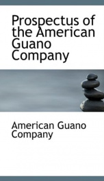 prospectus of the american guano company_cover