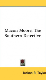 macon moore the southern detective_cover