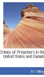 crimes of preachers in the united states and canada_cover