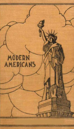 modern americans a biographical school reader for the upper grades_cover