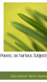 poems on various subjects_cover