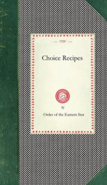 choice recipes_cover