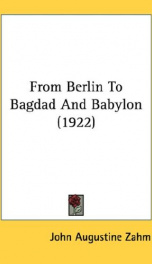 from berlin to bagdad and babylon_cover