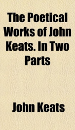 the poetical works of john keats in two parts_cover