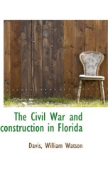 the civil war and reconstruction in florida_cover