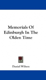 memorials of edinburgh in the olden time_cover