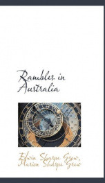rambles in australia_cover