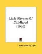 little rhymes of childhood_cover