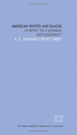american whites and blacks in reply to a german orthodermist_cover