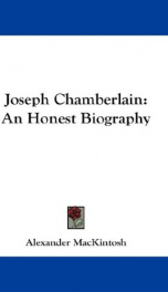 joseph chamberlain an honest biography_cover