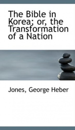 the bible in korea or the transformation of a nation_cover