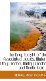 the drop weight of the associated liquids water ethyl alcohol methyl alcohol_cover