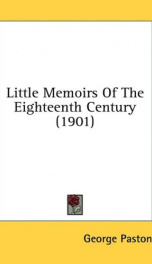 little memoirs of the eighteenth century_cover