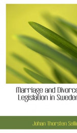 marriage and divorce legislation in sweden_cover