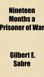 nineteen months a prisoner of war_cover
