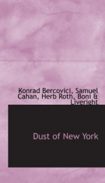 dust of new york_cover