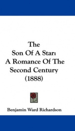 the son of a star a romance of the second century_cover