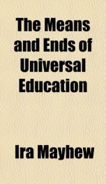 the means and ends of universal education_cover