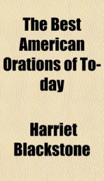 the best american orations of to day_cover