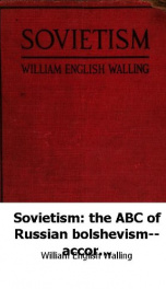 sovietism the abc of russian bolshevism according to the bolshevists_cover