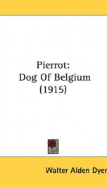 pierrot dog of belgium_cover