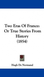 two eras of france or true stories from history_cover