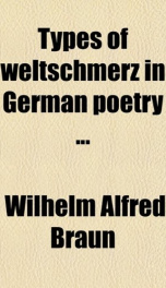 Types of Weltschmerz in German Poetry_cover