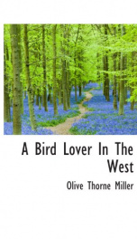 A Bird-Lover in the West_cover