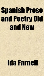 spanish prose and poetry old and new_cover