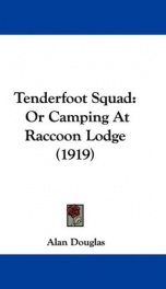 tenderfoot squad or camping at raccoon lodge_cover