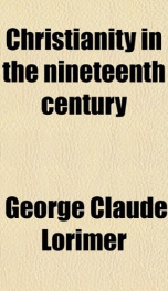 christianity in the nineteenth century_cover