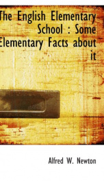 the english elementary school some elementary facts about it_cover