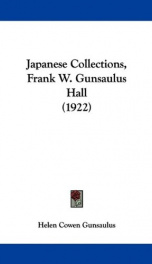 japanese collections frank w gunsaulus hall_cover