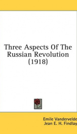 three aspects of the russian revolution_cover