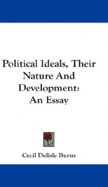 political ideals their nature and development an essay_cover