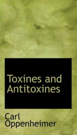 toxines and antitoxines_cover