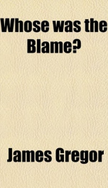 whose was the blame_cover