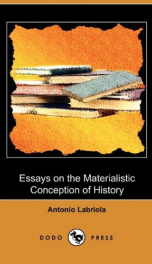 essays on the materialistic conception of history_cover
